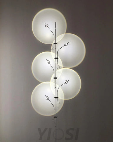 Wa Wa Floor Lamp ∅ 15.8″ - Geometry-1-Yiosilamp