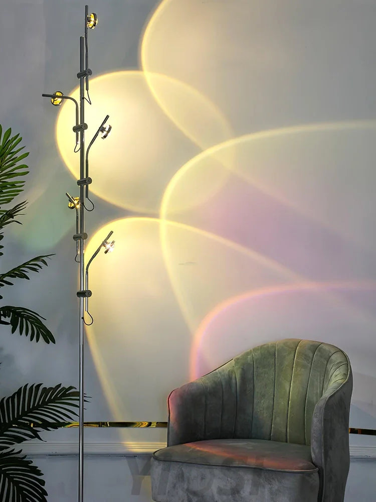 Wa Wa Floor Lamp ∅ 15.8″ - Geometry-1-Yiosilamp