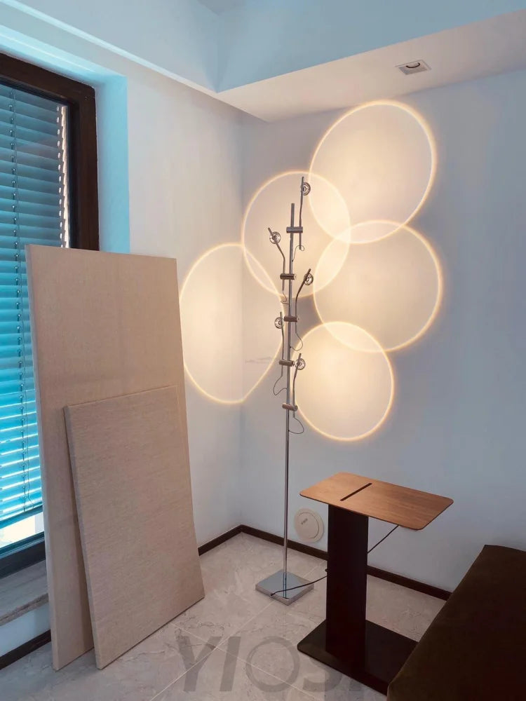 Wa Wa Floor Lamp ∅ 15.8″ - Geometry-1-Yiosilamp