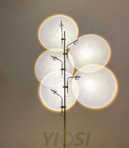 Wa Wa Floor Lamp ∅ 15.8″ - Geometry-1-Yiosilamp