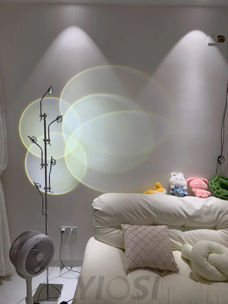 Wa Wa Floor Lamp ∅ 15.8″ - Geometry-1-Yiosilamp