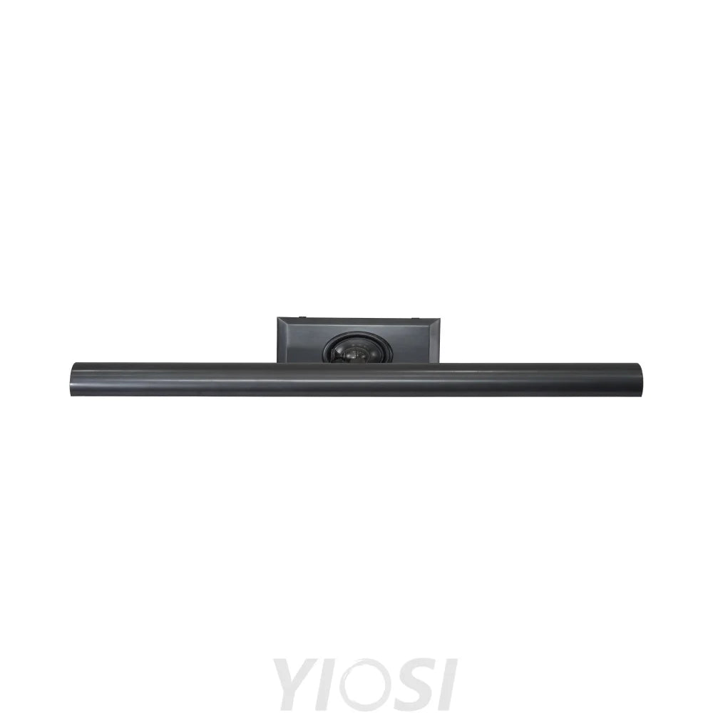 Wall mounted mirror front wall lamp Black / 18’’
