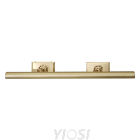 Wall mounted mirror front wall lamp Gold / 30’’