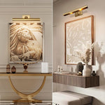 Wall-mounted mirror front wall lamp