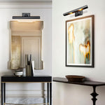 Wall-mounted mirror front wall lamp