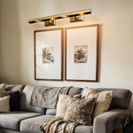 Wall-mounted mirror front wall lamp