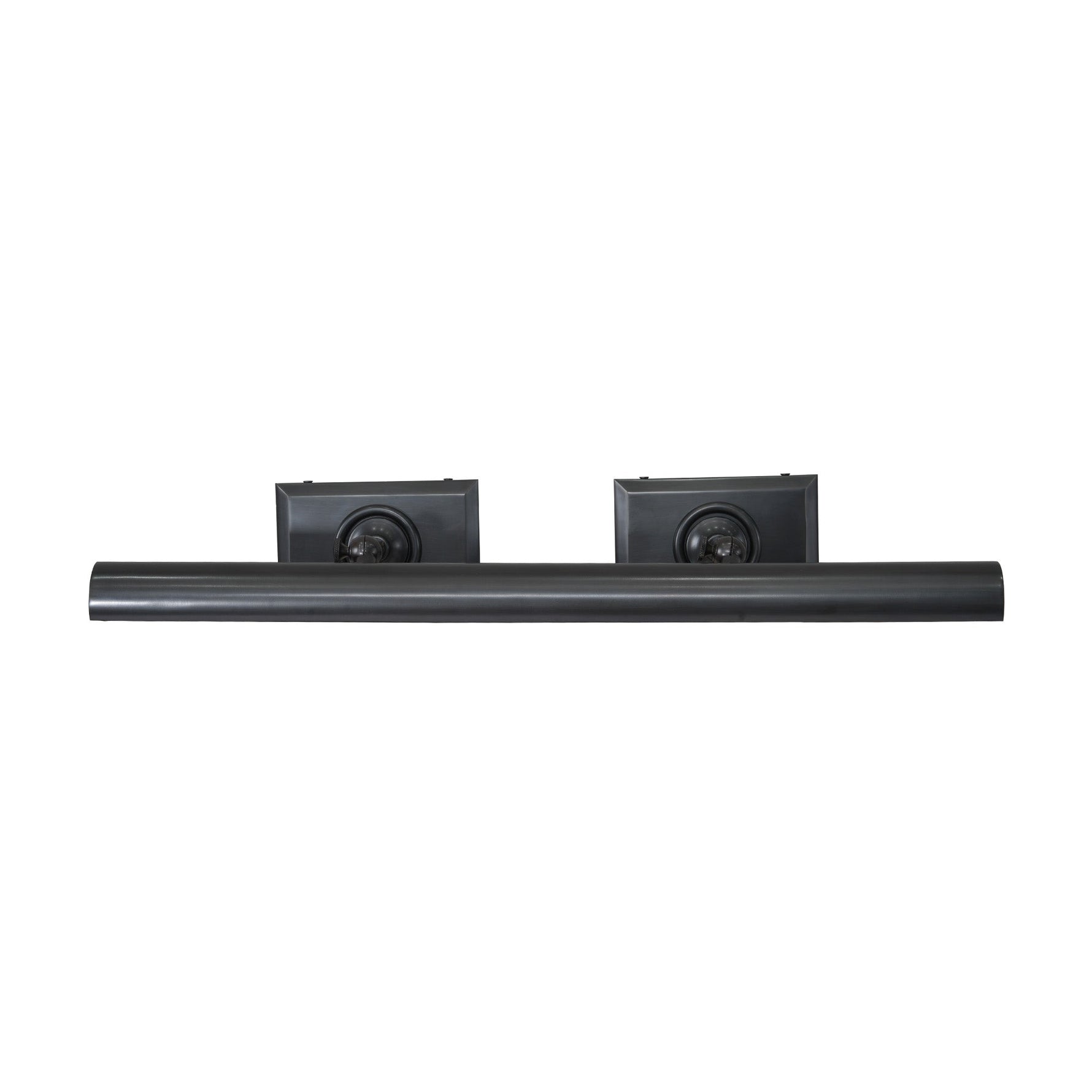 Wall mounted mirror front wall lamp Black / 24’’
