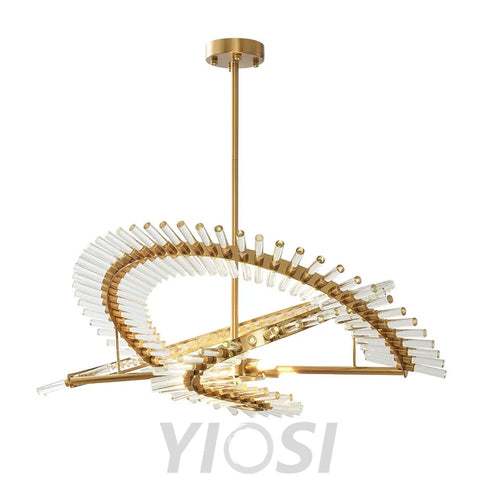 Waltz Art Chandelier ∅ 23.6″ - ring-1-Yiosilamp