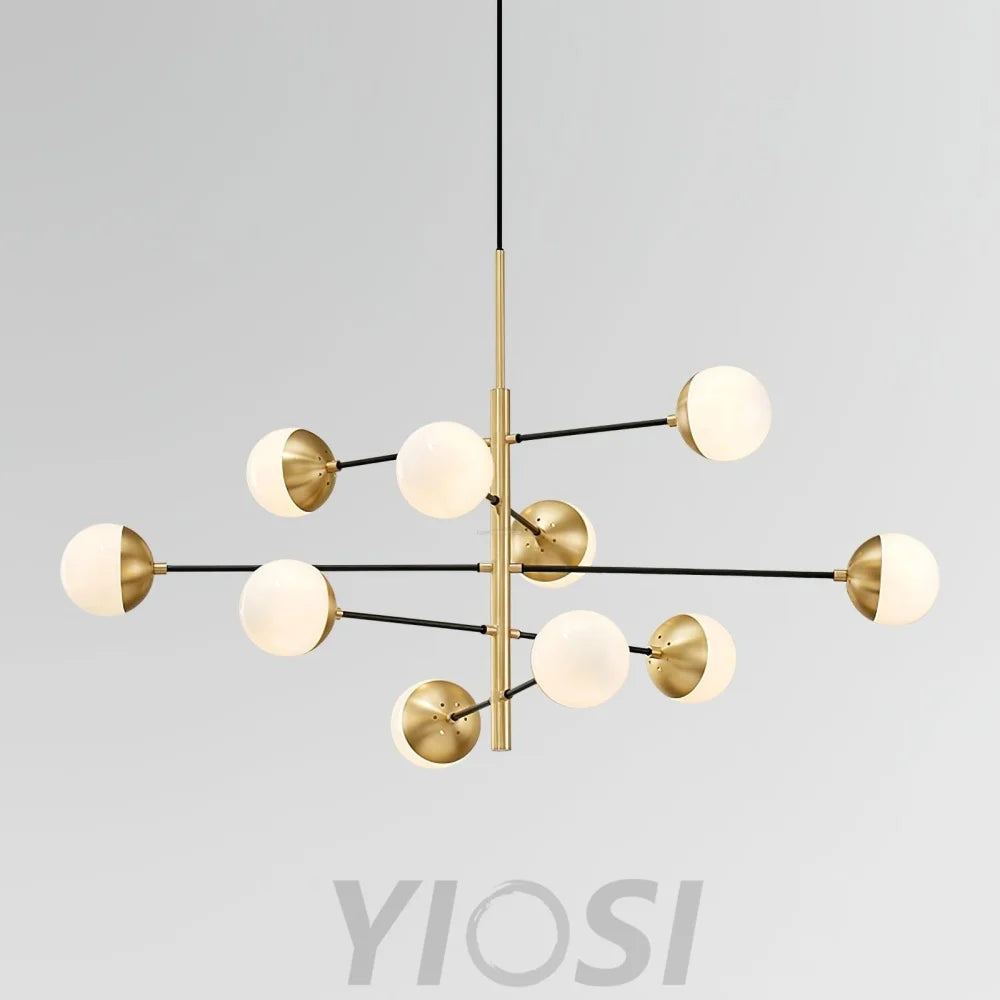 Waverly Chandelier - Frown-1-Yiosilamp