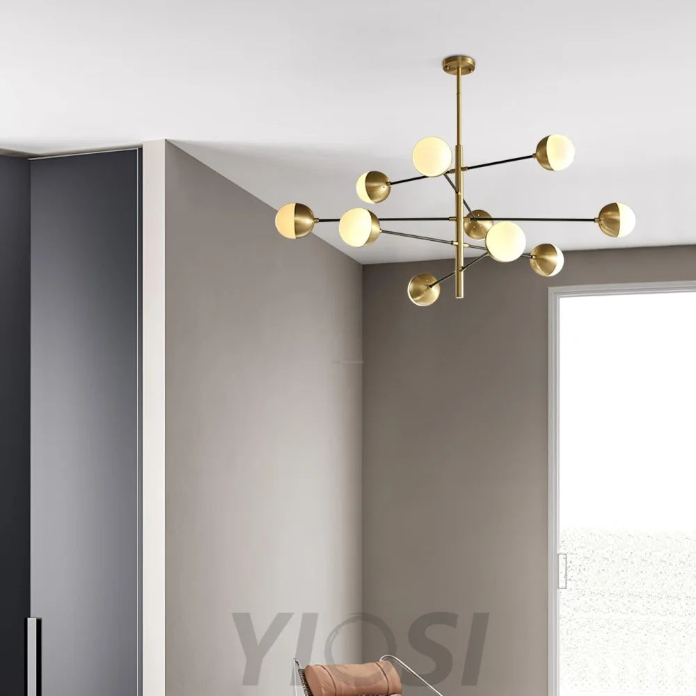 Waverly Chandelier - Frown-1-Yiosilamp