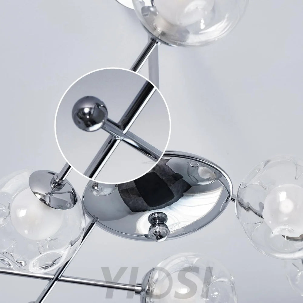 Westlife Sputnik Chandelier with 6/8/10 heads - Yiosilamp