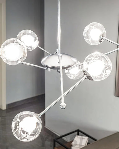 Westlife Sputnik Chandelier with 6/8/10 heads - Yiosilamp