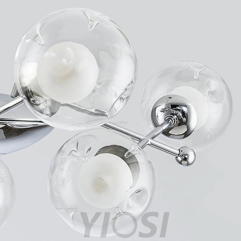 Westlife Sputnik Chandelier with 6/8/10 heads - Yiosilamp