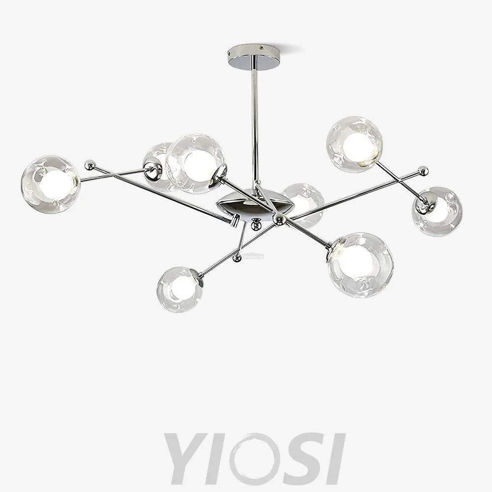 Westlife Sputnik Chandelier with 6/8/10 heads - Yiosilamp