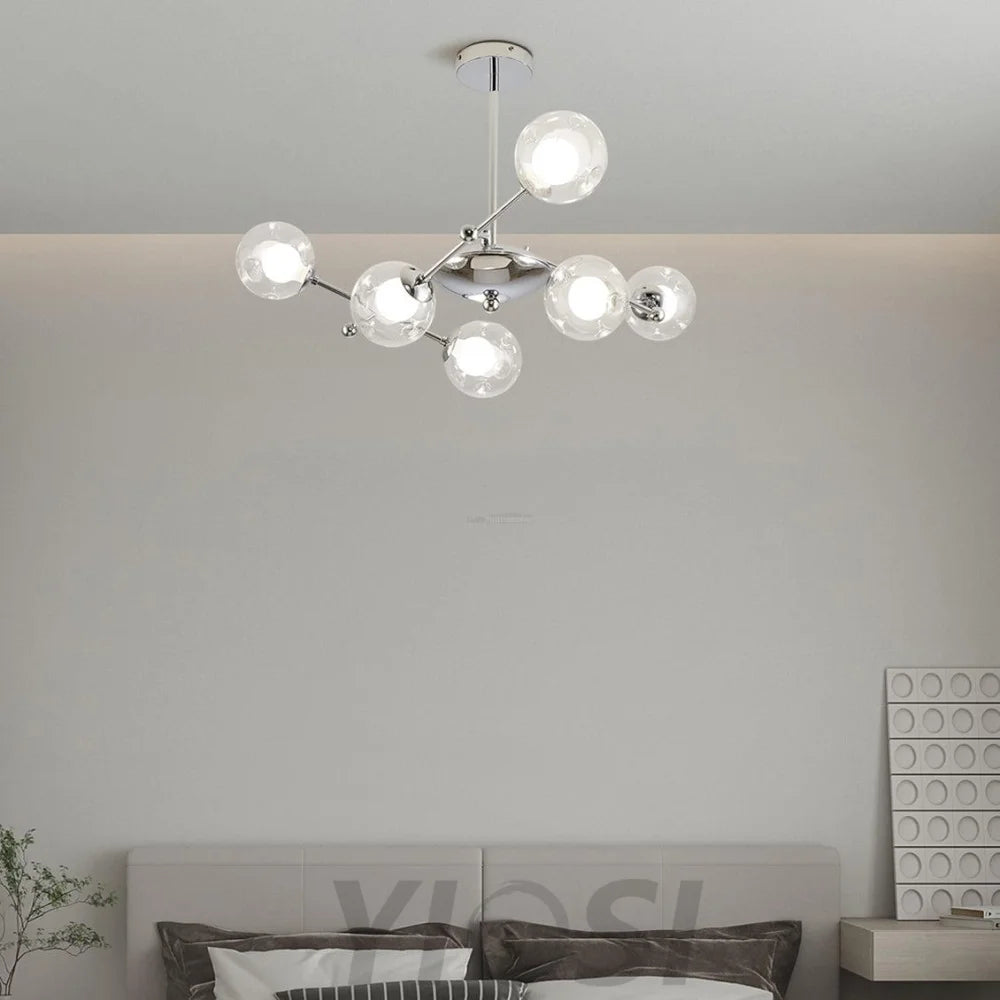 Westlife Sputnik Chandelier with 6/8/10 heads - Yiosilamp