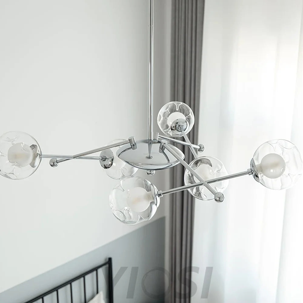 Westlife Sputnik Chandelier with 6/8/10 heads - Yiosilamp