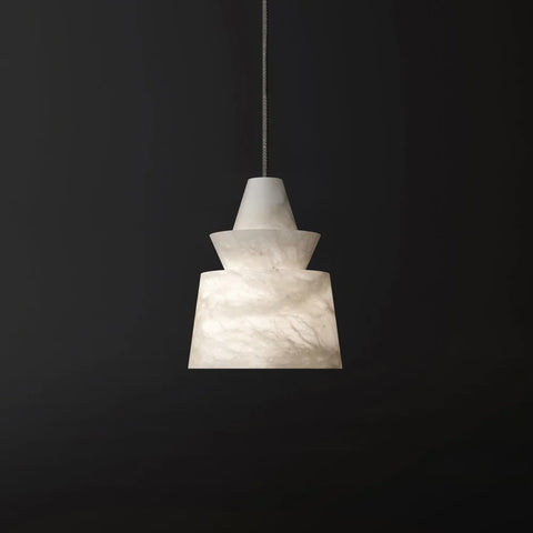 White Alabaster  Pendant Light - Yiosilamp