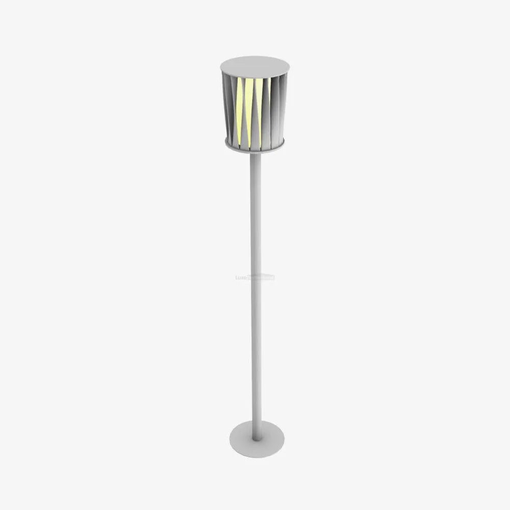 White Column Garden Light ∅ 11″ - Yiosilamp