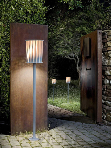 White Column Garden Light ∅ 11″ - Yiosilamp