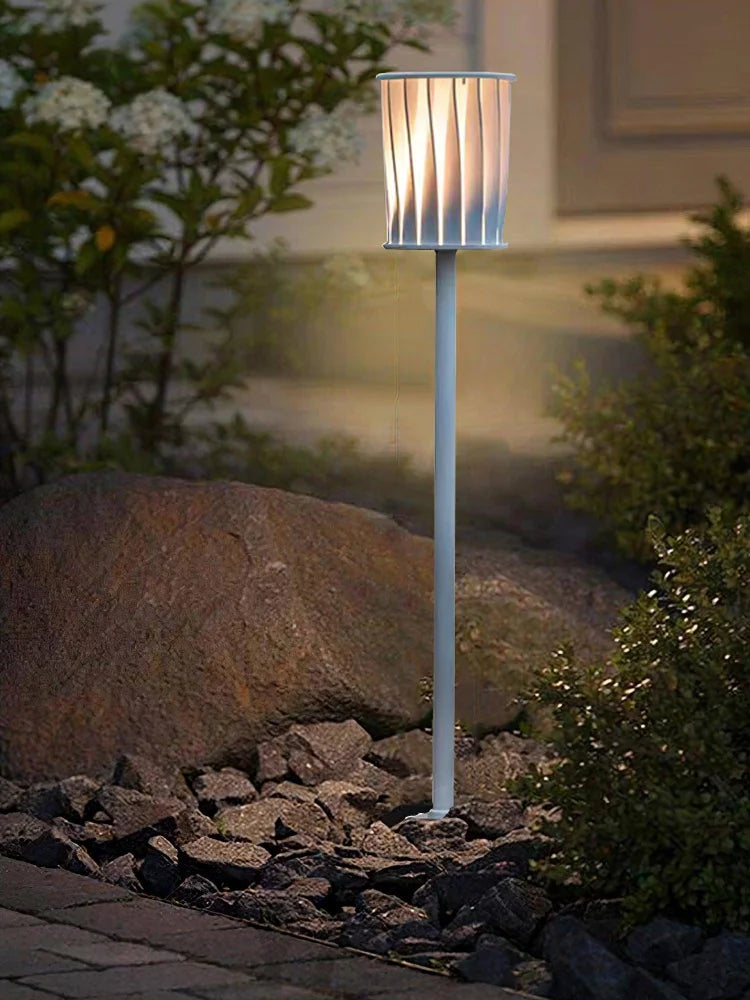 White Column Garden Light ∅ 11″ - Yiosilamp