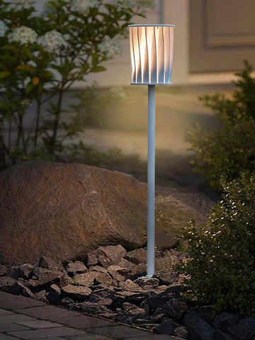 White Column Garden Light ∅ 11″ - Yiosilamp