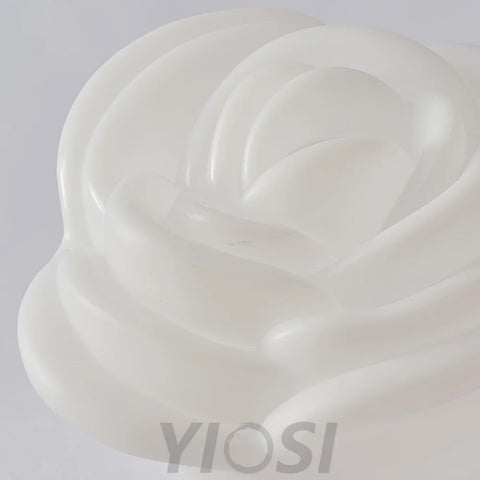 White Rose Shaped Table Lamp - Yiosilamp