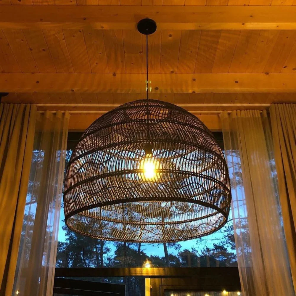 Wicker Pendant - Yiosilamp