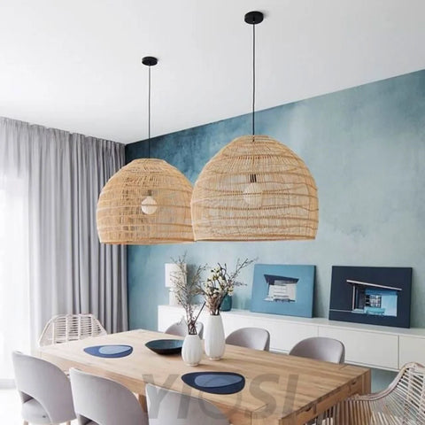 Wicker Pendant - Yiosilamp