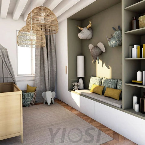 Wicker Pendant - Yiosilamp