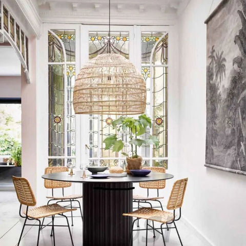 Wicker Pendant - Yiosilamp