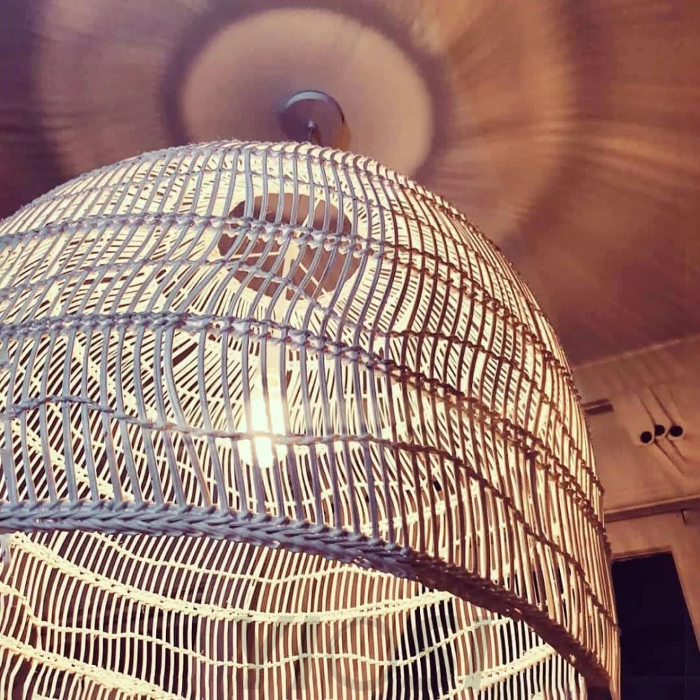 Wicker Pendant - Yiosilamp