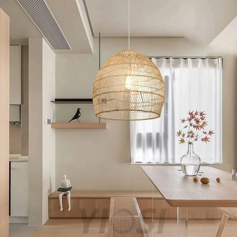 Wicker Pendant - Yiosilamp