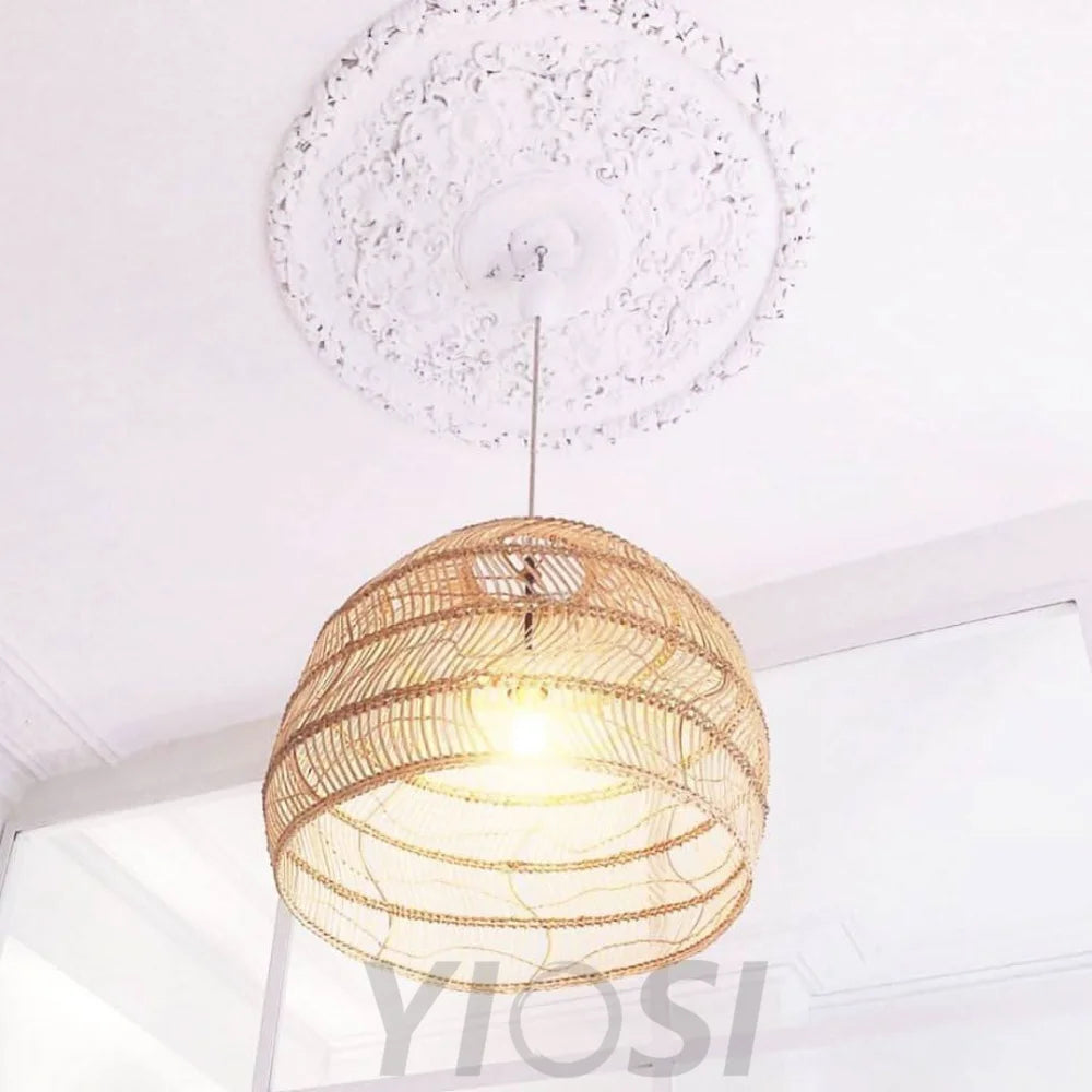 Wicker Pendant - Yiosilamp