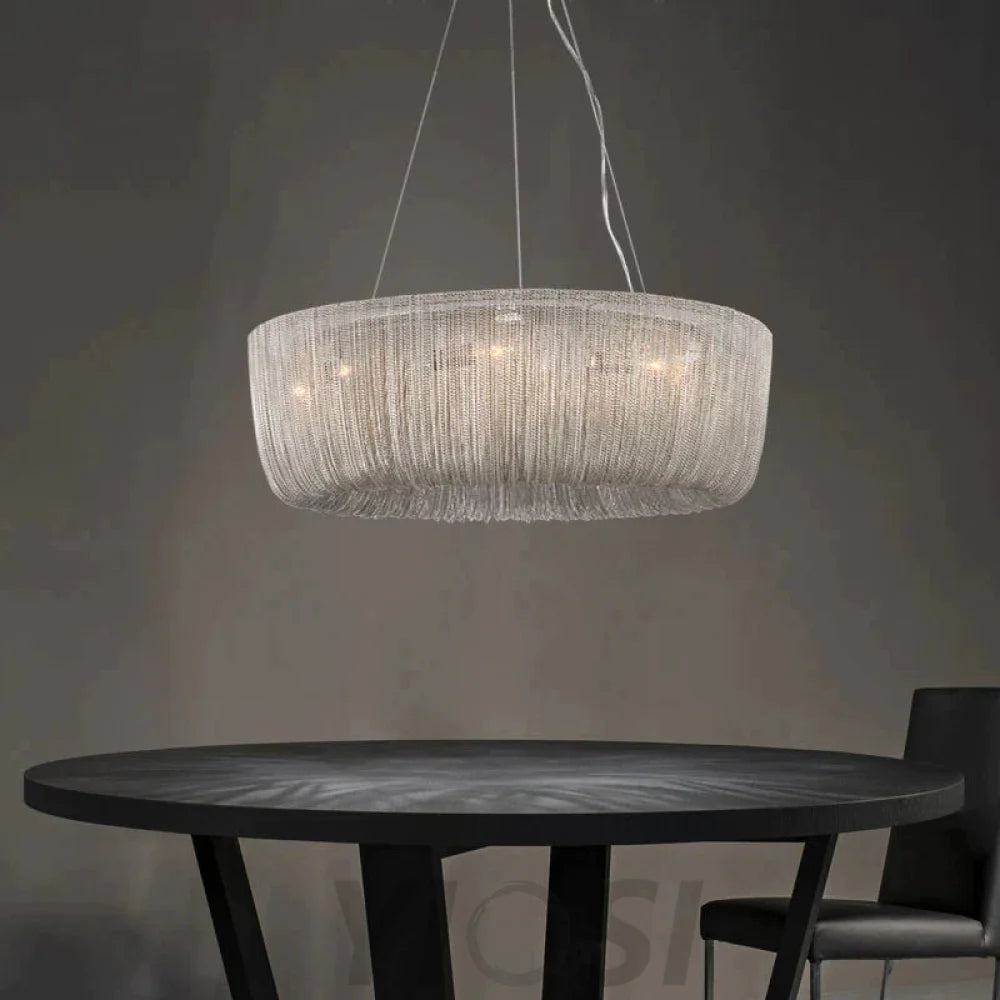 Willa Chain Tassel Modern Chandelier