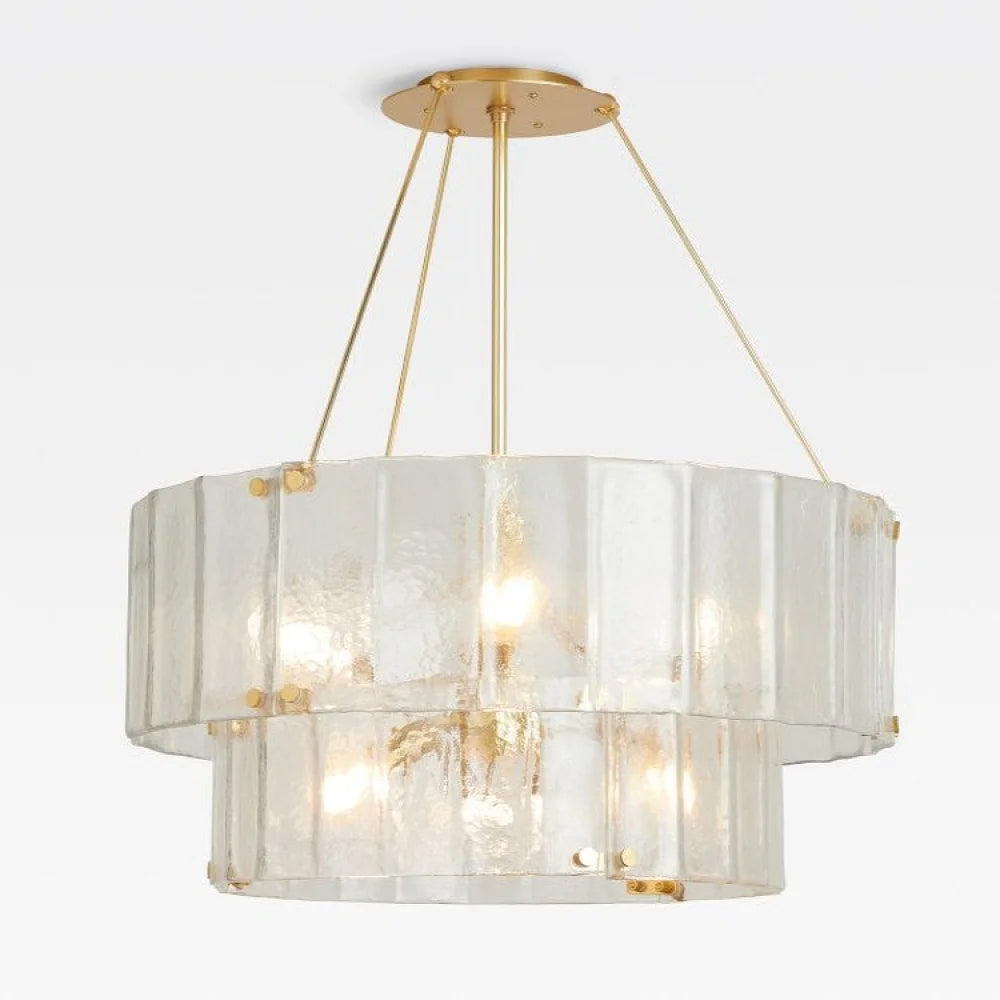 Willamette 2 Tier Crystal Chandelier Brass / Clear Chandelier