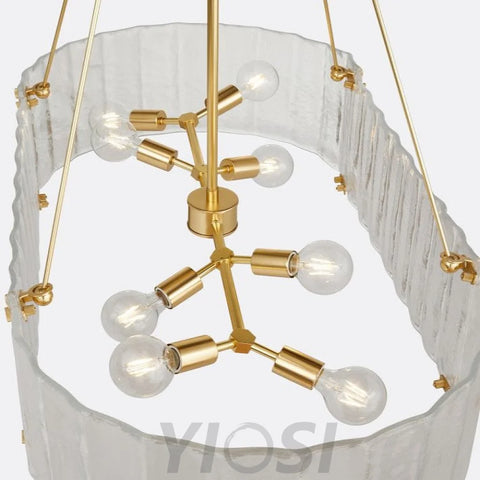 Willamette Oval Crystal Chandelier 48’’ Chandelier