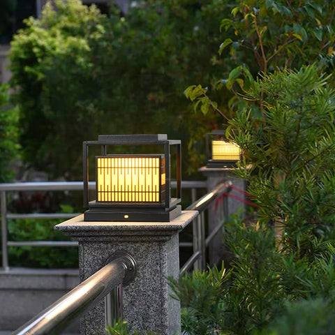 Window Grille Outdoor Table - Alabaster-1-Yiosilamp