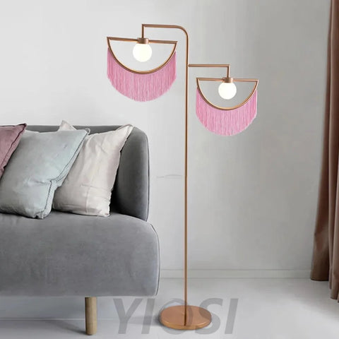 Wink Floor Light - Tassel-1-Yiosilamp