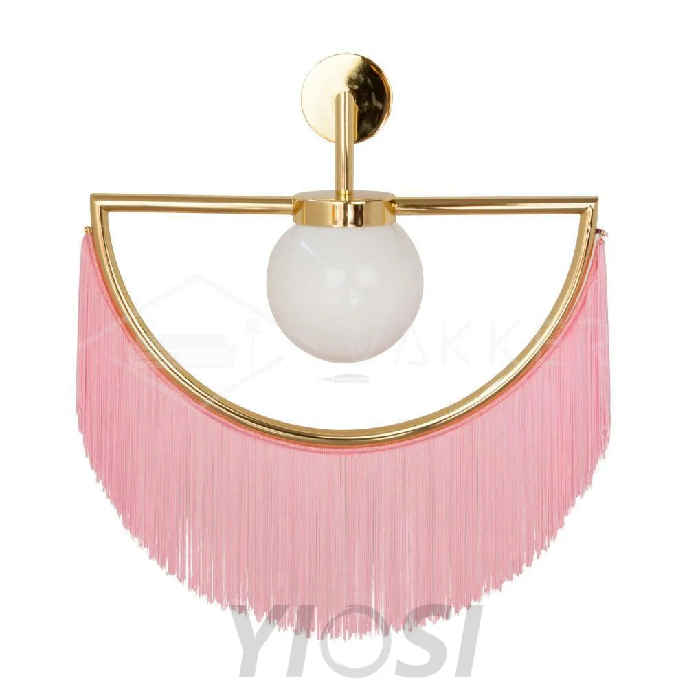 Wink Tassel Cute Wall Sconce - Tassel-1-Yiosilamp