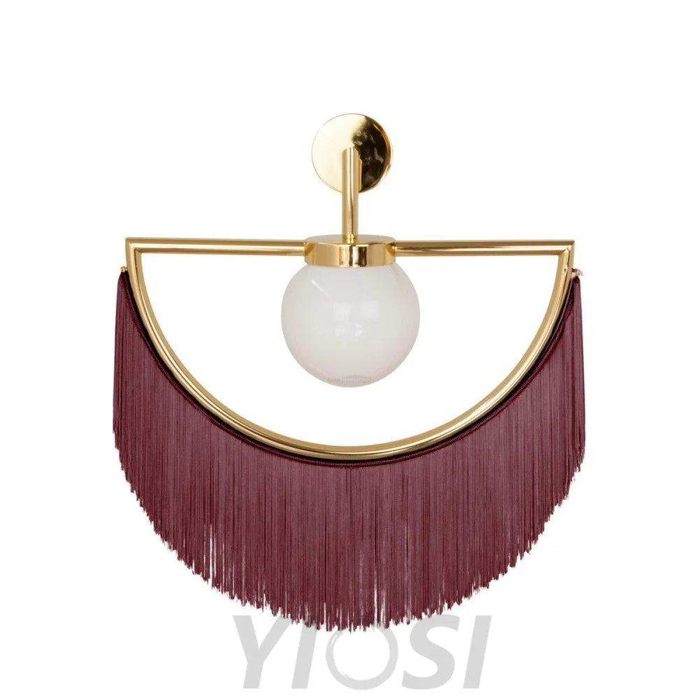 Wink Tassel Cute Wall Sconce - Tassel-1-Yiosilamp