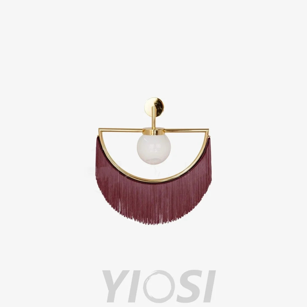 Wink Tassel Cute Wall Sconce - Tassel-1-Yiosilamp