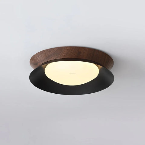 Wood Grain Ceiling Light - Flush Mounts, Wood-1-Yiosilamp