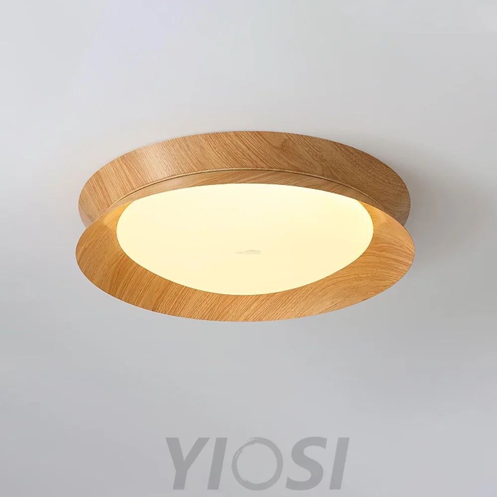 Wood Grain Ceiling Light - Flush Mounts, Wood-1-Yiosilamp