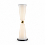 Cristallo Double Glass Floor Lamp - Ø10" × H31" (25 × H79 cm)