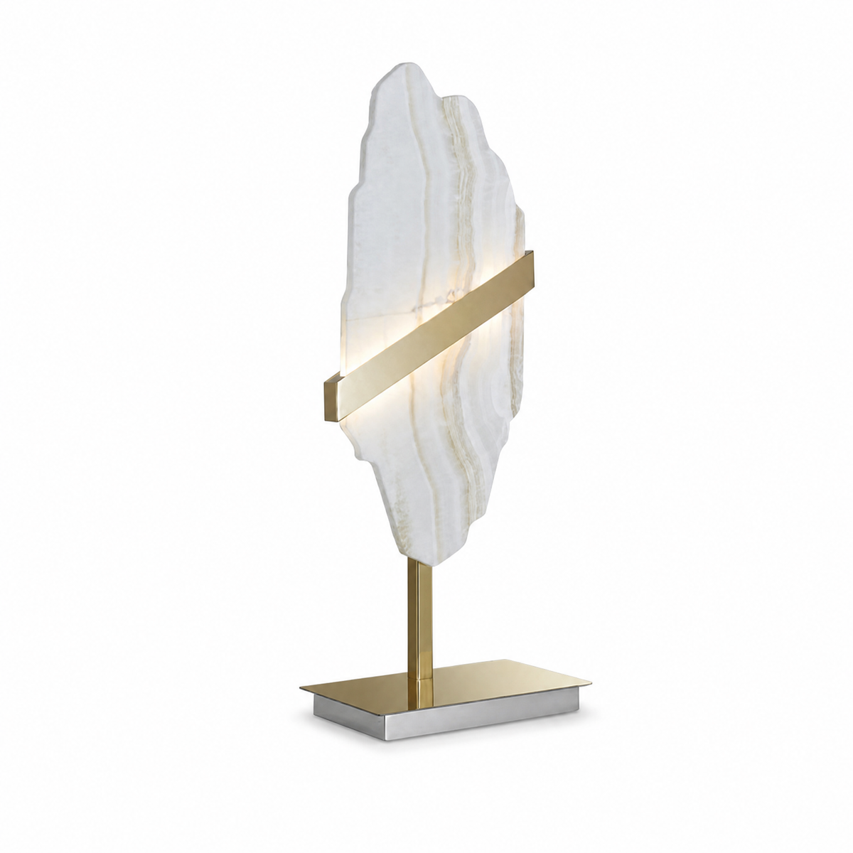 Amber Mini Natural Stone Wall Sconce
