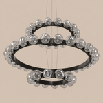 Yiosi Bubbles 3-Tier Nested Glass Chandelier