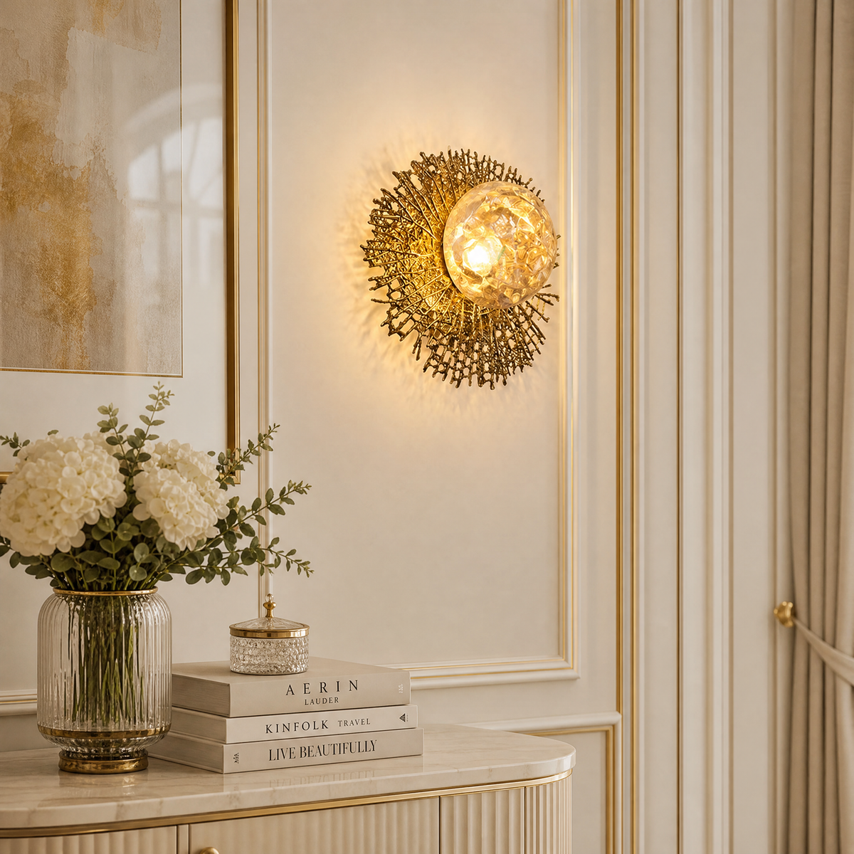 Yiosi Bubbles Mini Glass Wall Sconce