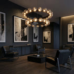 Yiosi Bubbles Nested Glass Pendant Light 31" - scene-1