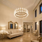 Yiosi Bubbles Nested Glass Pendant Light 39" - scene-1