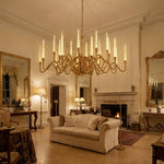 Yiosi Candlelight Glass Pendant Light - scene-1